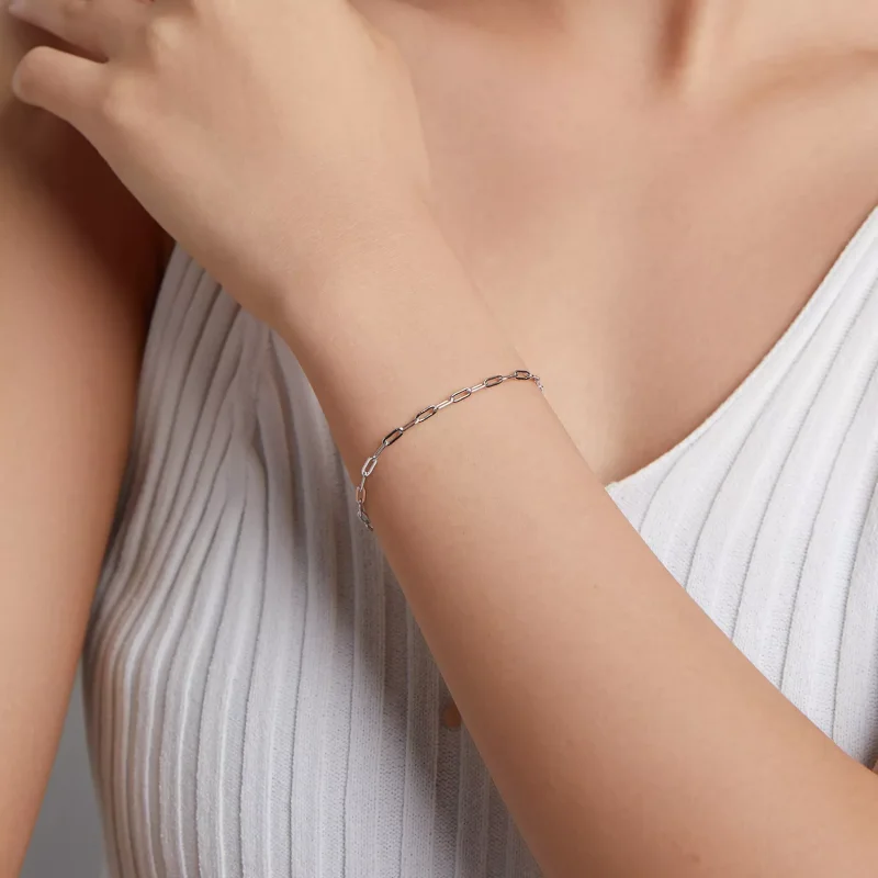 (immagine per) Bracciale tipo Pandora Catena di base - SCB221-A - Visualizza 5