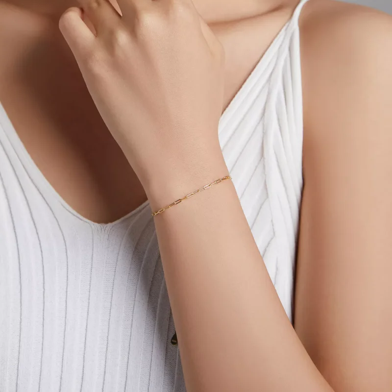 (immagine per) Bracciale tipo Pandora Catena di base - SCB221-B - Visualizza 6