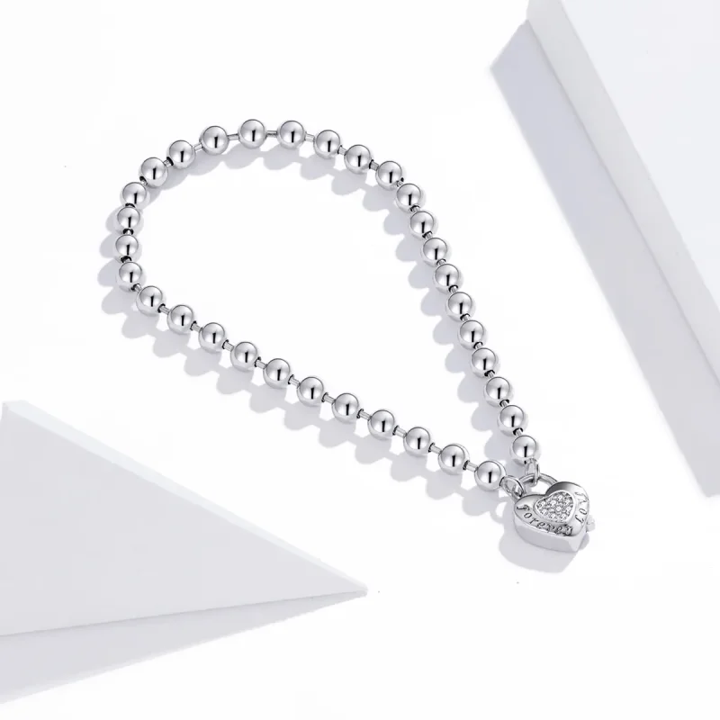 (immagine per) Bracciale tipo Pandora Catena di perline - SCB203 - Visualizza 2