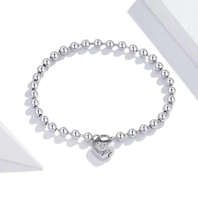 (immagine per) Bracciale tipo Pandora Catena di perline - SCB203 - Visualizza 3