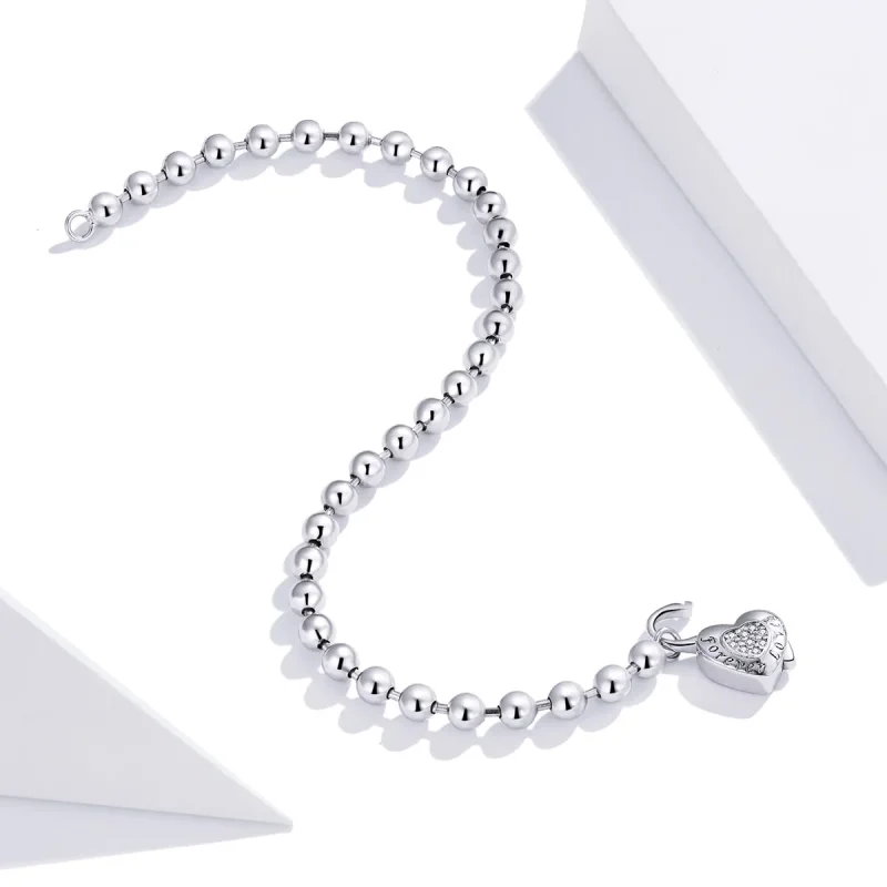 (immagine per) Bracciale tipo Pandora Catena di perline - SCB203 - Visualizza 4
