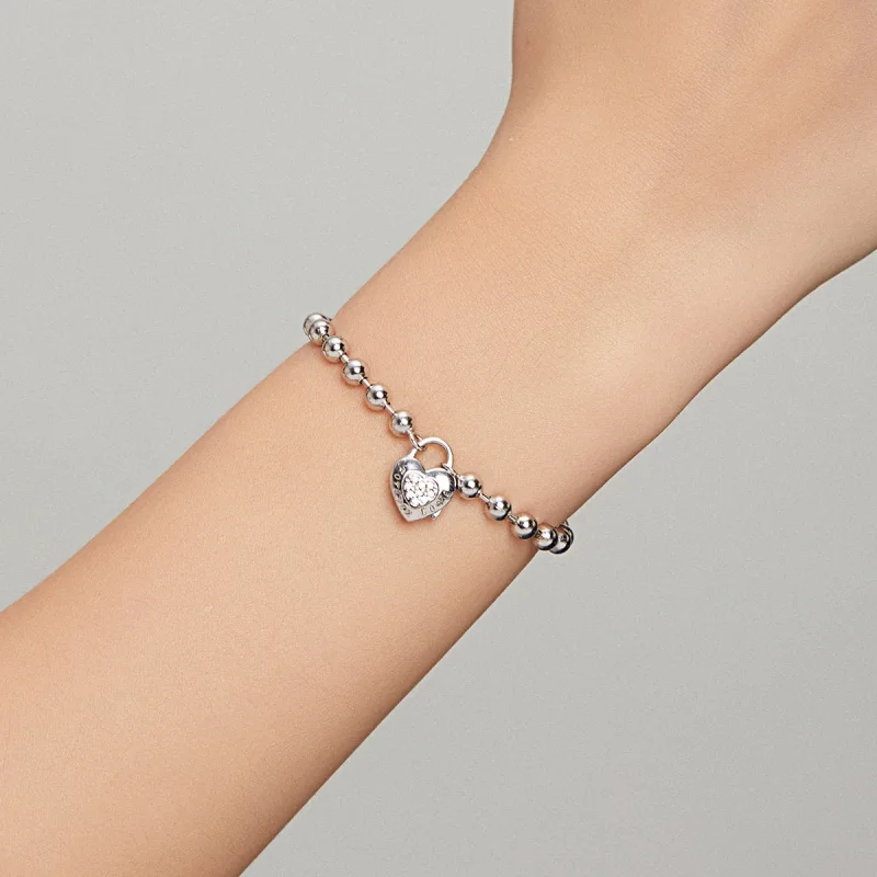 (immagine per) Bracciale tipo Pandora Catena di perline - SCB203 - Visualizza 7