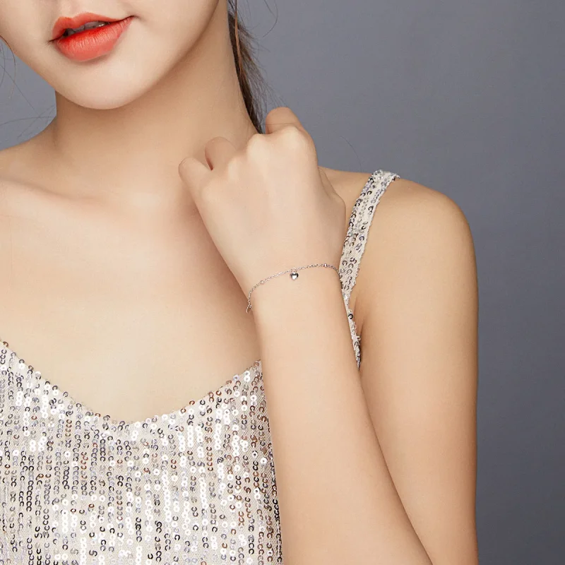 (immagine per) Bracciale tipo Pandora Cuore amorevole - SCB191 - Visualizza 5