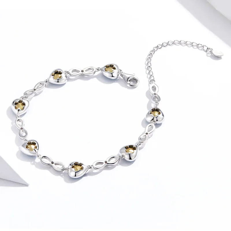 (immagine per) Bracciale tipo Pandora Cuore dell'Oceano - SCB163 - Visualizza 3
