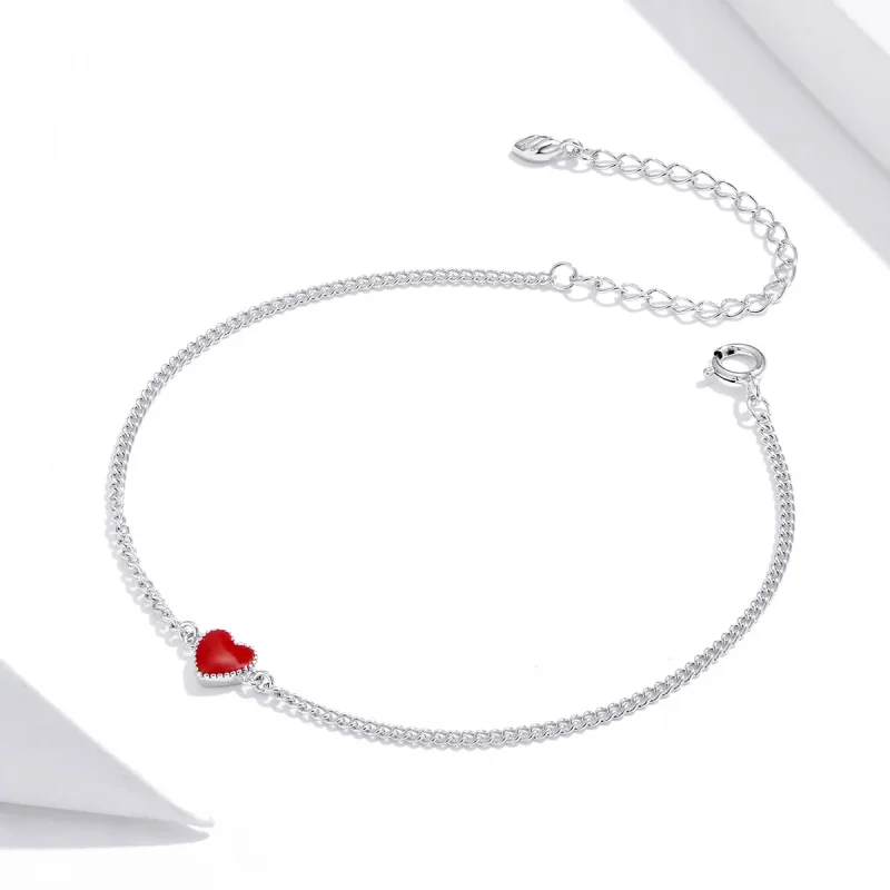 (immagine per) Bracciale tipo Pandora Cuore - SCB182 - Visualizza 2