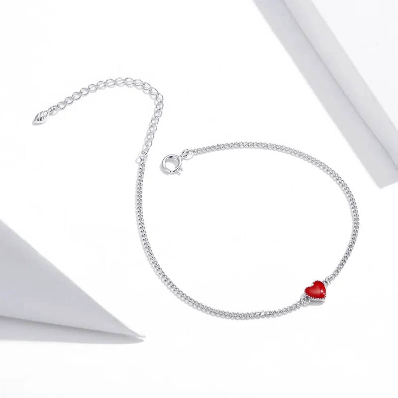 (immagine per) Bracciale tipo Pandora Cuore - SCB182 - Visualizza 4