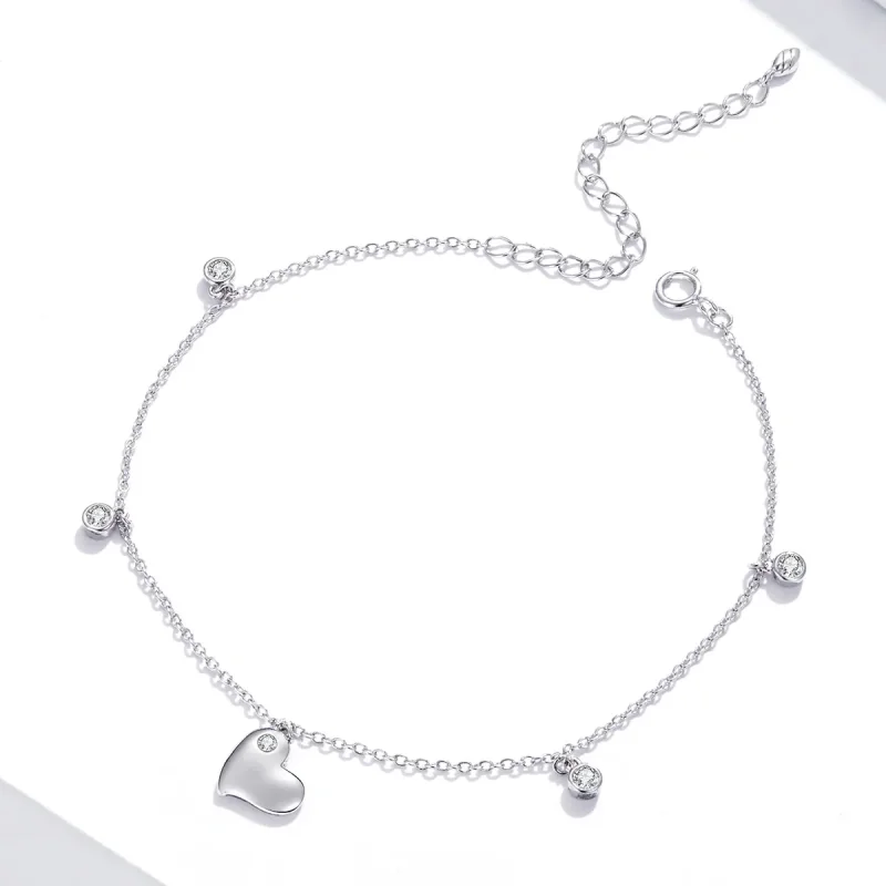 (immagine per) Bracciale tipo Pandora Cuore - SCT021 - Visualizza 3