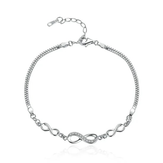 (immagine per) Bracciale tipo Pandora Eleganza infinita - SCB037