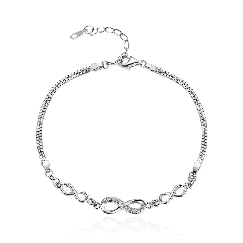 (immagine per) Bracciale tipo Pandora Eleganza infinita - SCB037