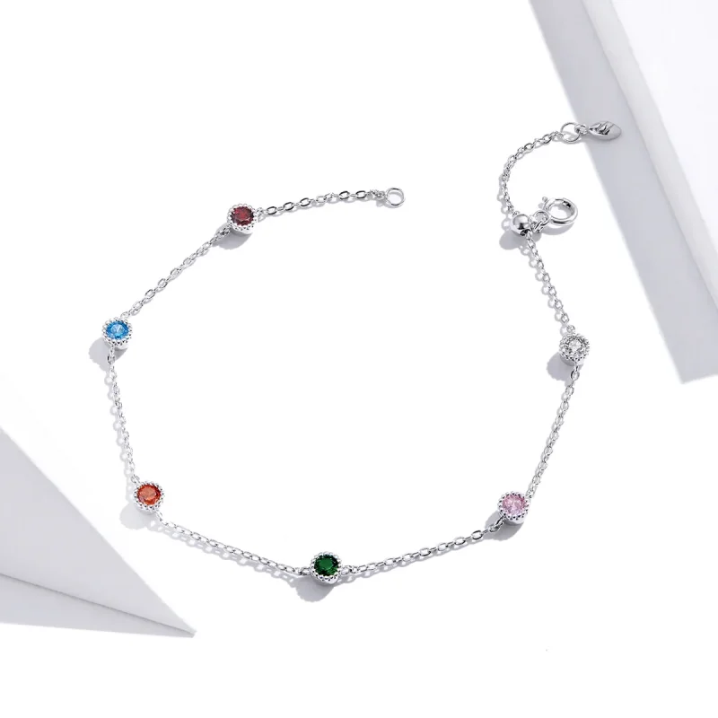 (immagine per) Bracciale tipo Pandora Estate colorata - SCB184 - Visualizza 2