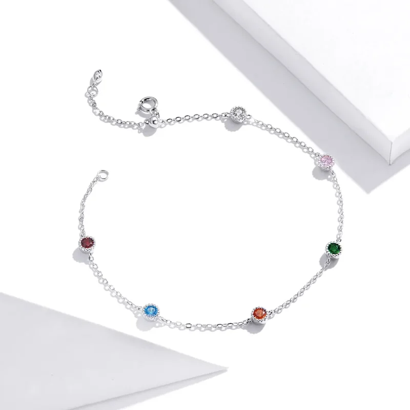 (immagine per) Bracciale tipo Pandora Estate colorata - SCB184 - Visualizza 3