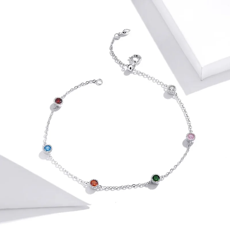 (immagine per) Bracciale tipo Pandora Estate colorata - SCB184 - Visualizza 4
