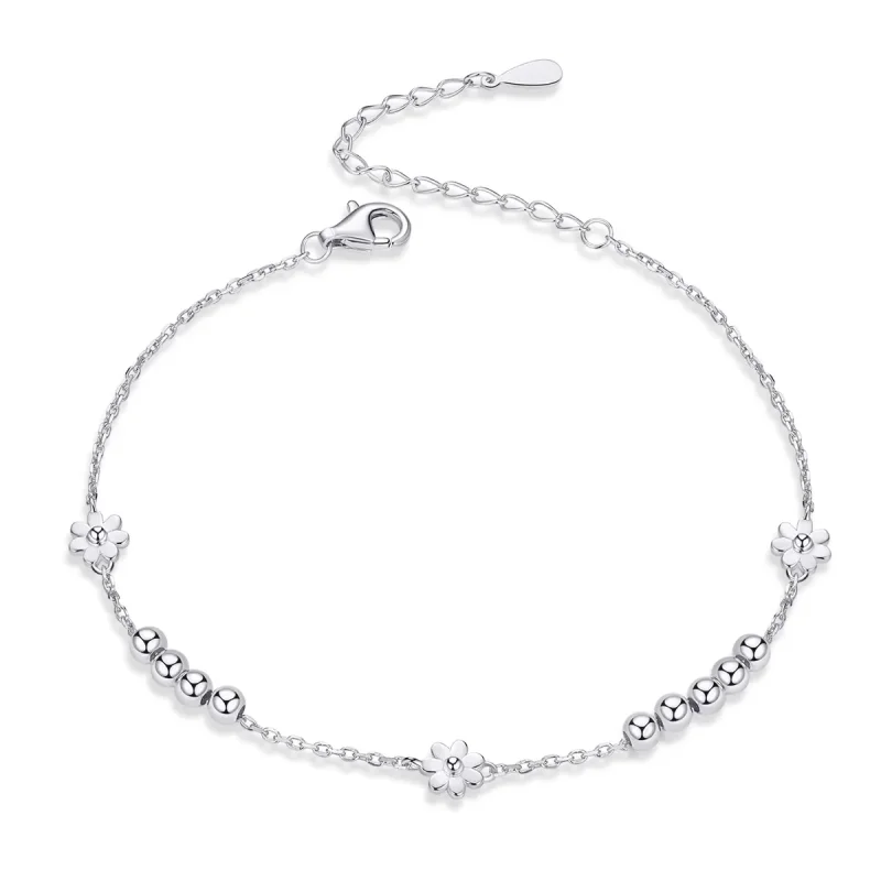 (immagine per) Bracciale tipo Pandora Fiori Margherita - SCB146