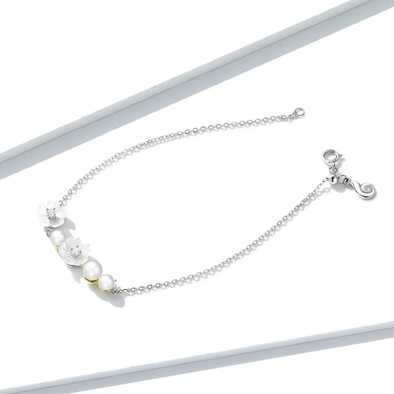 (immagine per) Bracciale tipo Pandora Fioritura - BSB024 - Visualizza 2