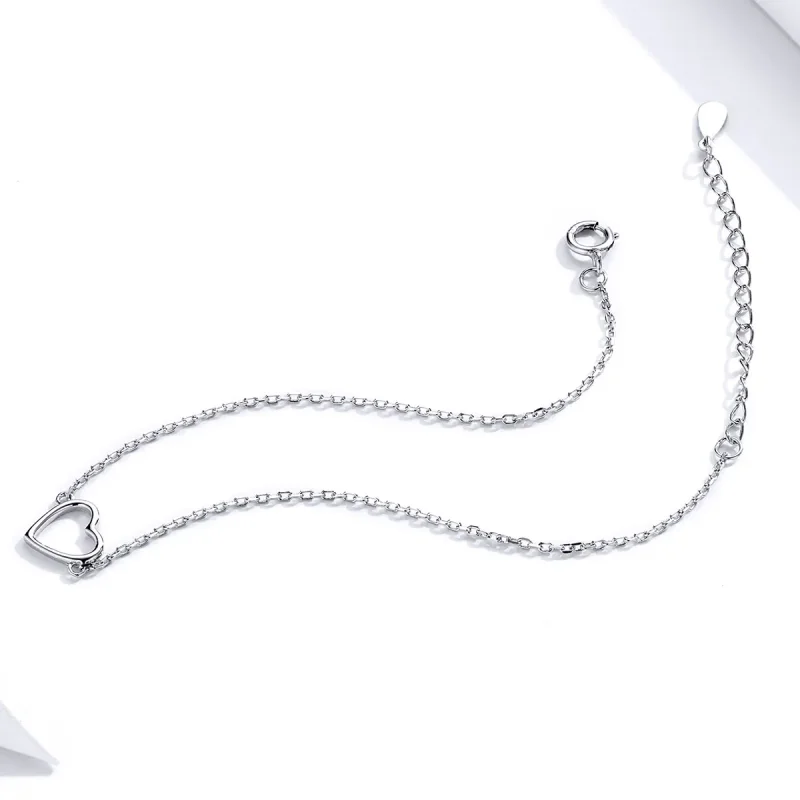 (immagine per) Bracciale tipo Pandora Forma d'Amore - SCB159 - Visualizza 3