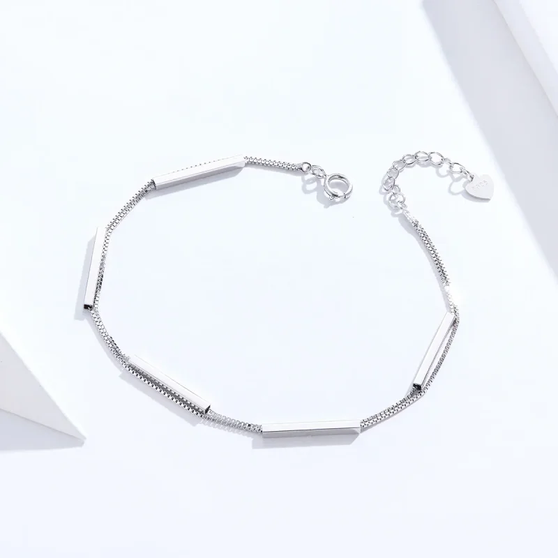 (immagine per) Bracciale tipo Pandora Geometria - SCB170 - Visualizza 4