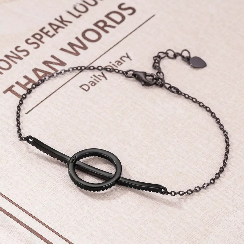 (immagine per) Bracciale tipo Pandora Geometria semplice - VSB011 - Visualizza 4
