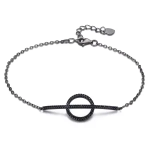 Bracciale tipo Pandora Geometria semplice - VSB011 (immagine per) Bracciale tipo Pandora Geometria semplice - VSB011