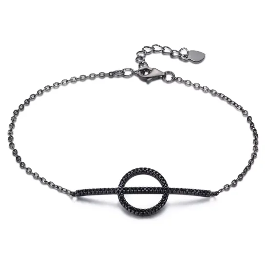 (immagine per) Bracciale tipo Pandora Geometria semplice - VSB011