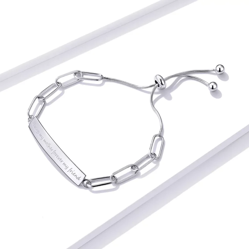 (immagine per) Bracciale tipo Pandora Grato - BSB060 - Visualizza 3
