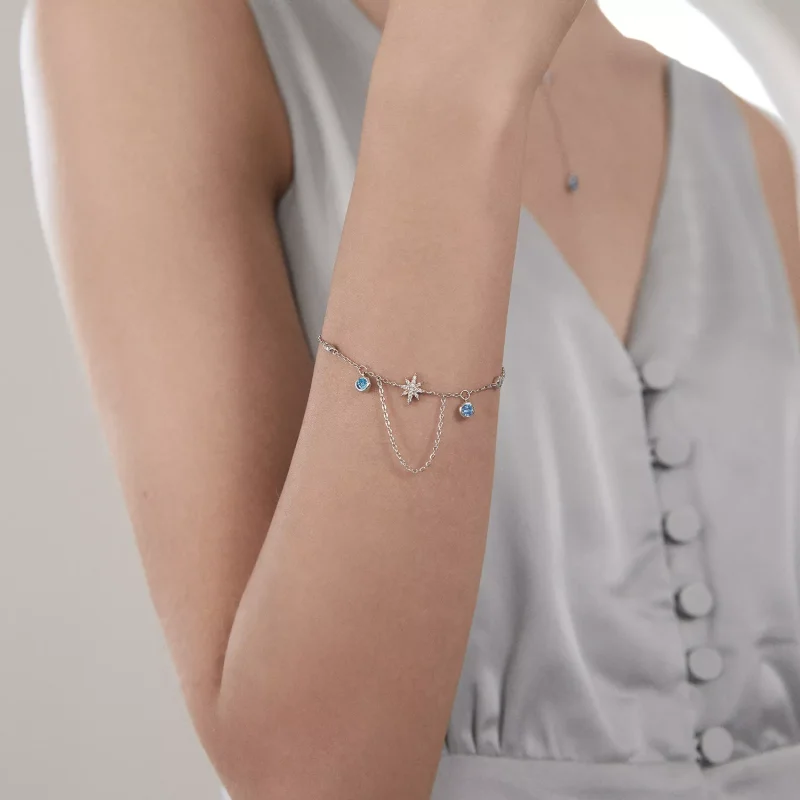 (immagine per) Bracciale tipo Pandora Inseguendo la luce - BSB069 - Visualizza 4