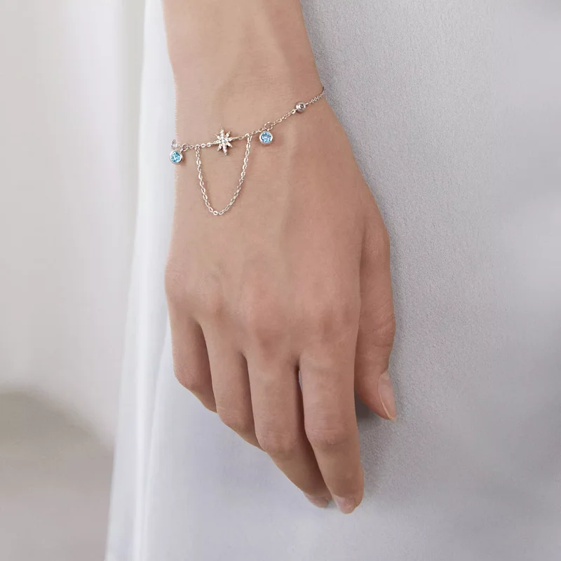 (immagine per) Bracciale tipo Pandora Inseguendo la luce - BSB069 - Visualizza 6