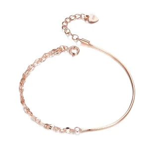 (immagine per) Bracciale tipo Pandora Linea semplice - SCB149