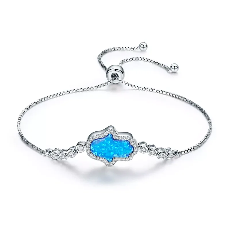 (immagine per) Bracciale tipo Pandora Mano fortunata - VSB002 - Visualizza 2