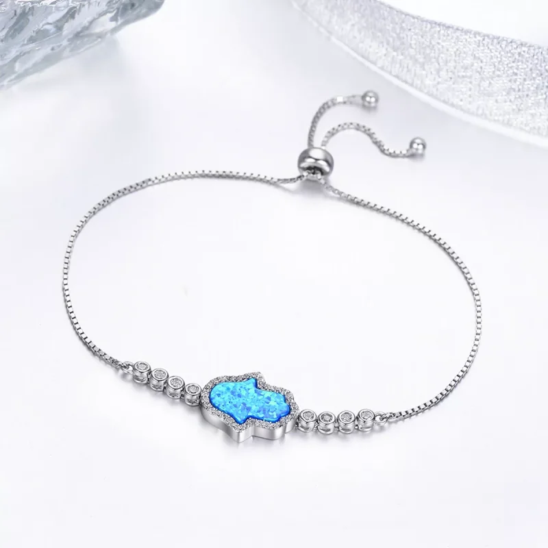 (immagine per) Bracciale tipo Pandora Mano fortunata - VSB002 - Visualizza 3