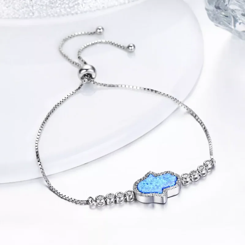 (immagine per) Bracciale tipo Pandora Mano fortunata - VSB002 - Visualizza 5