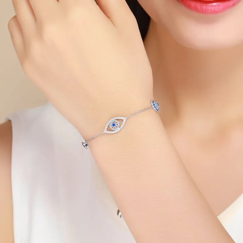 (immagine per) Bracciale tipo Pandora Occhio custode - SCB089 - Visualizza 2