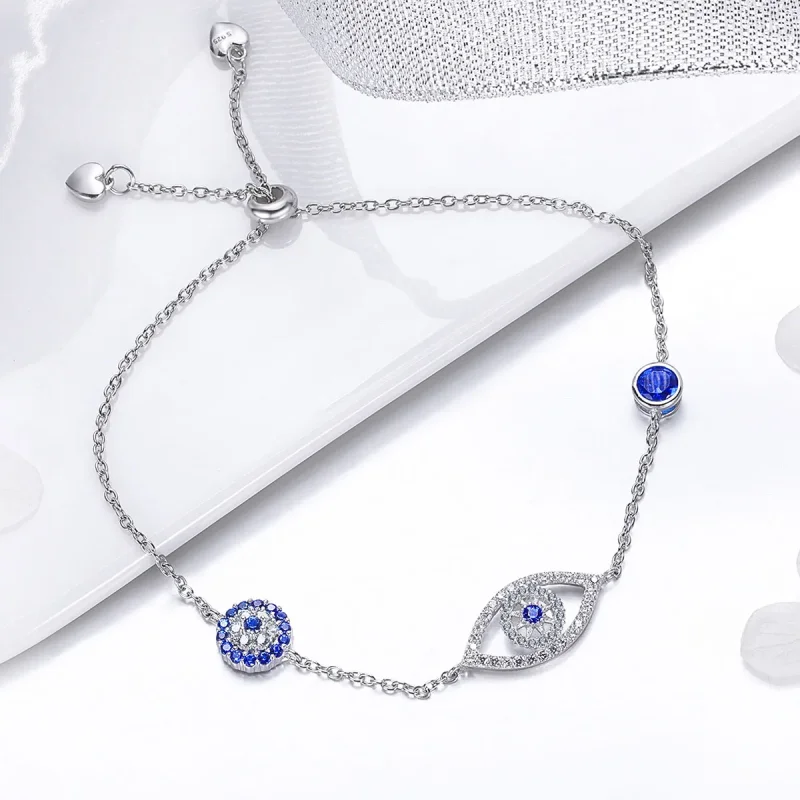 (immagine per) Bracciale tipo Pandora Occhio custode - SCB089 - Visualizza 4