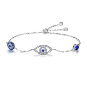 (immagine per) Bracciale tipo Pandora Occhio custode - SCB089
