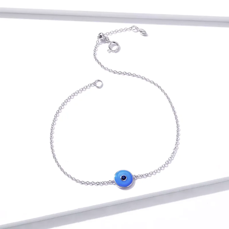 (immagine per) Bracciale tipo Pandora Occhio del diavolo - SCB185 - Visualizza 3