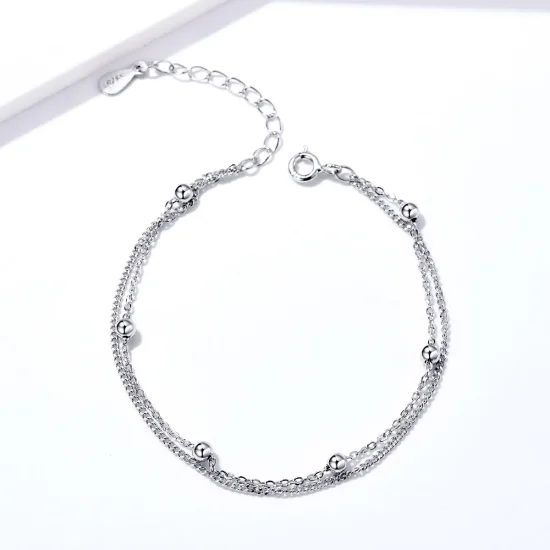 (immagine per) Bracciale tipo Pandora Piccole perline - SCB131