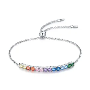 (immagine per) Bracciale tipo Pandora Ponte Arcobaleno - SCB213