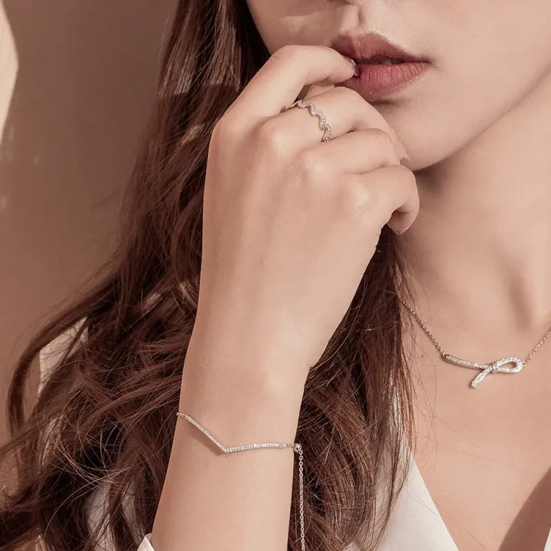 (immagine per) Bracciale tipo Pandora Ritorno trionfante - SCB137 - Visualizza 2