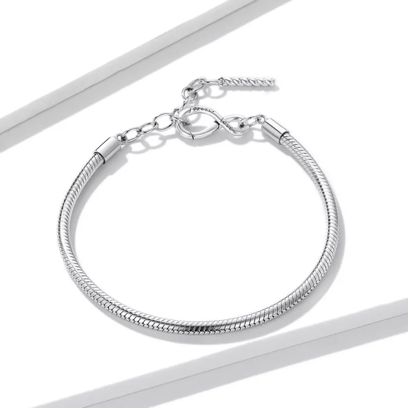 (immagine per) Bracciale tipo Pandora Semplice e Infinito - BSB085 - Visualizza 2