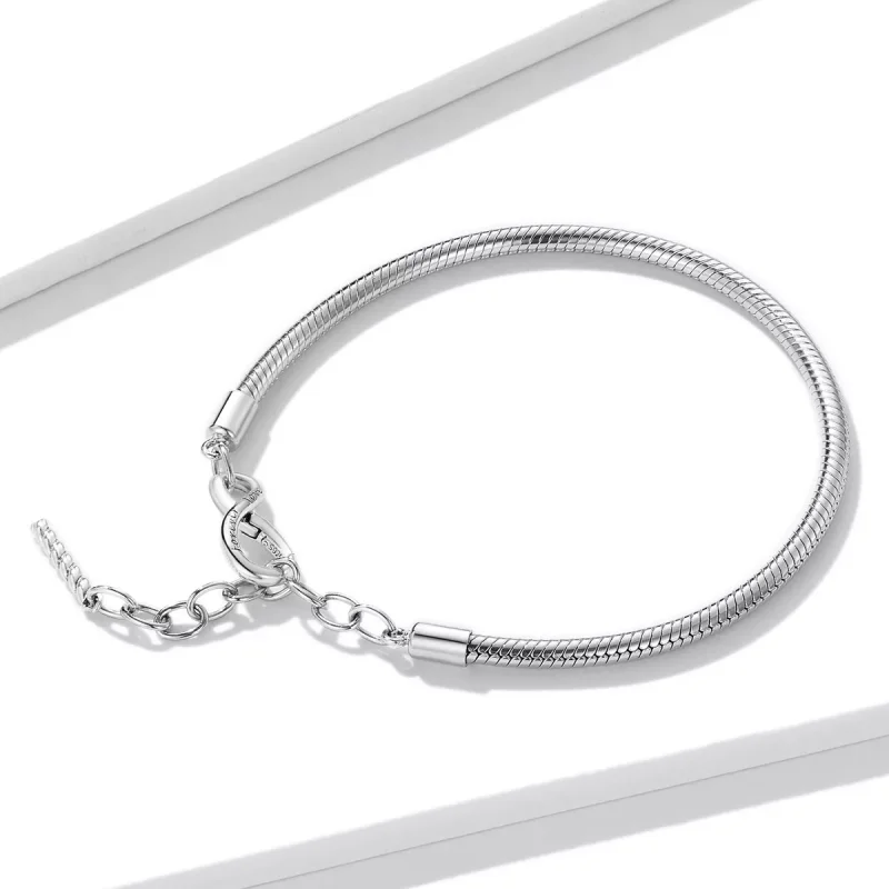 (immagine per) Bracciale tipo Pandora Semplice e Infinito - BSB085 - Visualizza 3