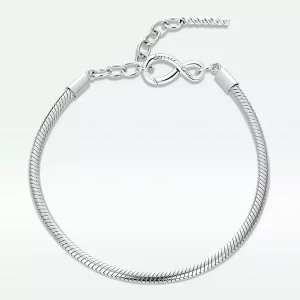 (immagine per) Bracciale tipo Pandora Semplice e Infinito - BSB085