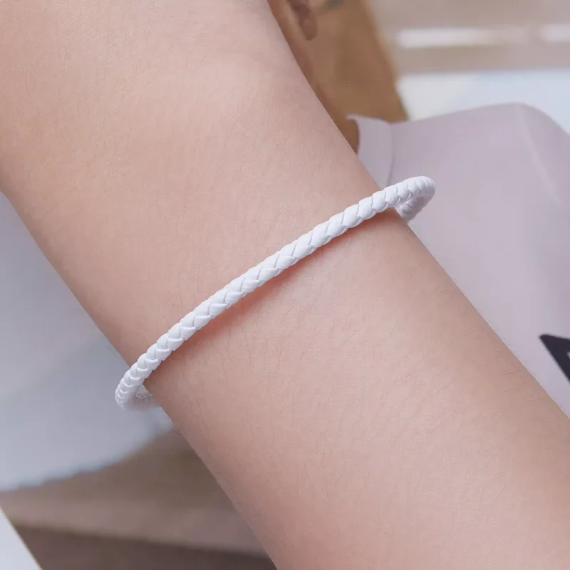 (immagine per) Bracciale tipo Pandora Semplice - SCB243-WH - Visualizza 5