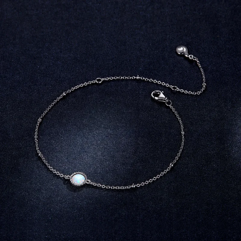 (immagine per) Bracciale tipo Pandora Splendido opale - BSB054 - Visualizza 5
