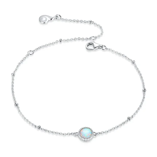 (immagine per) Bracciale tipo Pandora Splendido opale - BSB054