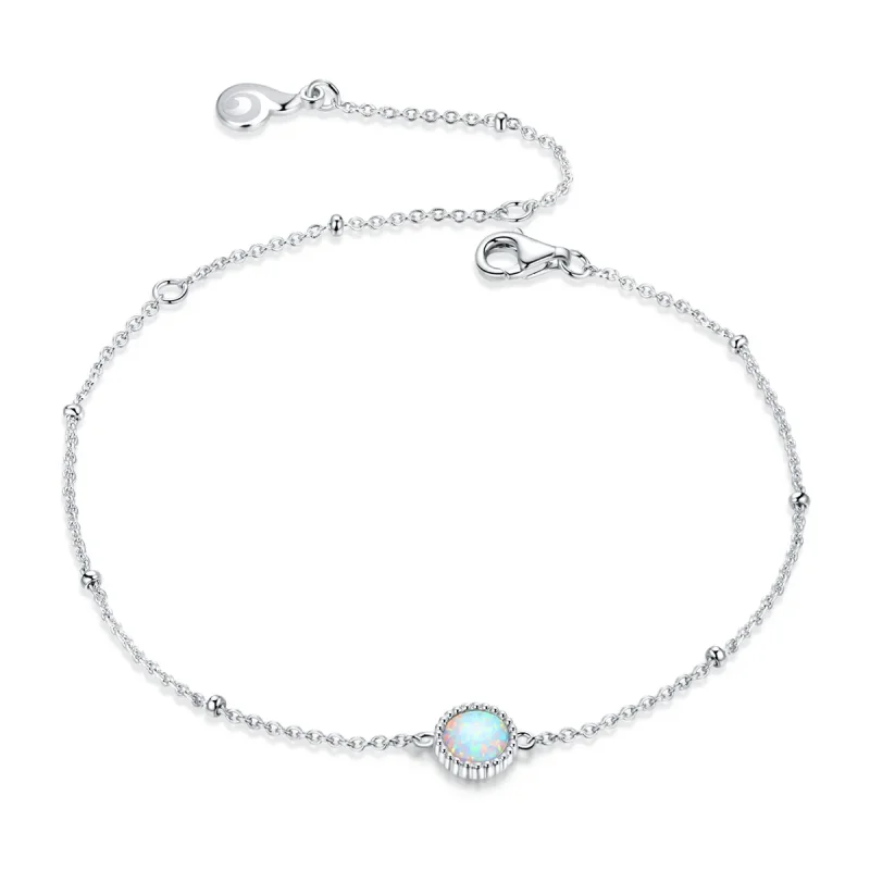 (immagine per) Bracciale tipo Pandora Splendido opale - BSB054