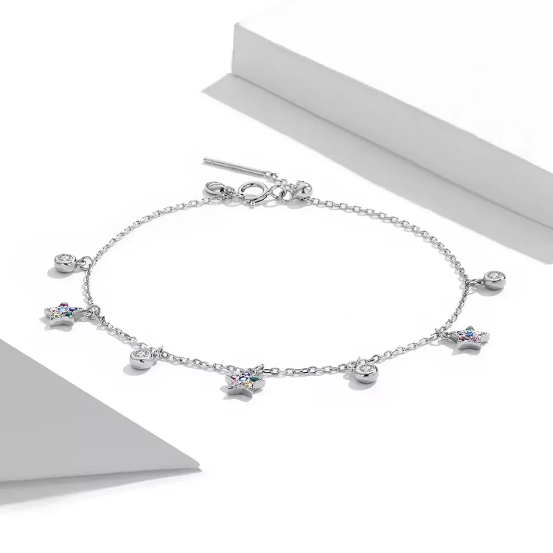 (immagine per) Bracciale tipo Pandora Stella - SCB227 - Visualizza 2