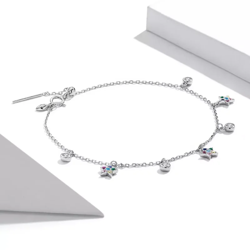 (immagine per) Bracciale tipo Pandora Stella - SCB227 - Visualizza 3
