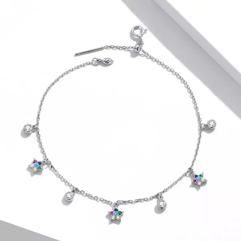 (immagine per) Bracciale tipo Pandora Stella - SCB227 - Visualizza 4
