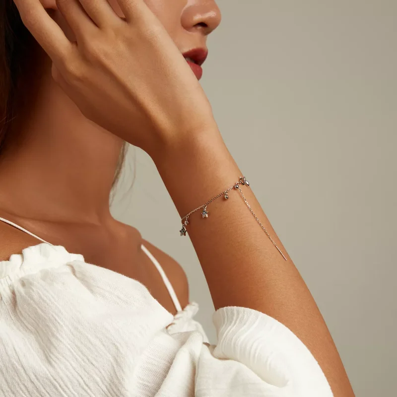 (immagine per) Bracciale tipo Pandora Stella - SCB227 - Visualizza 5