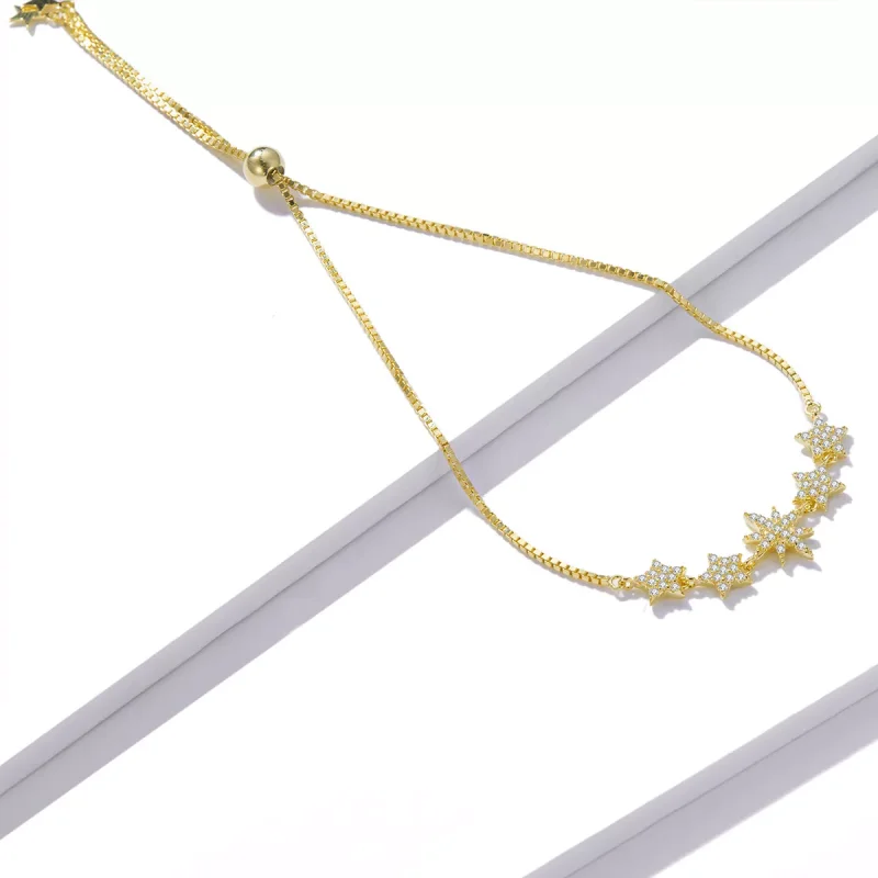 (immagine per) Bracciale tipo Pandora Stellato - BSB067 - Visualizza 4