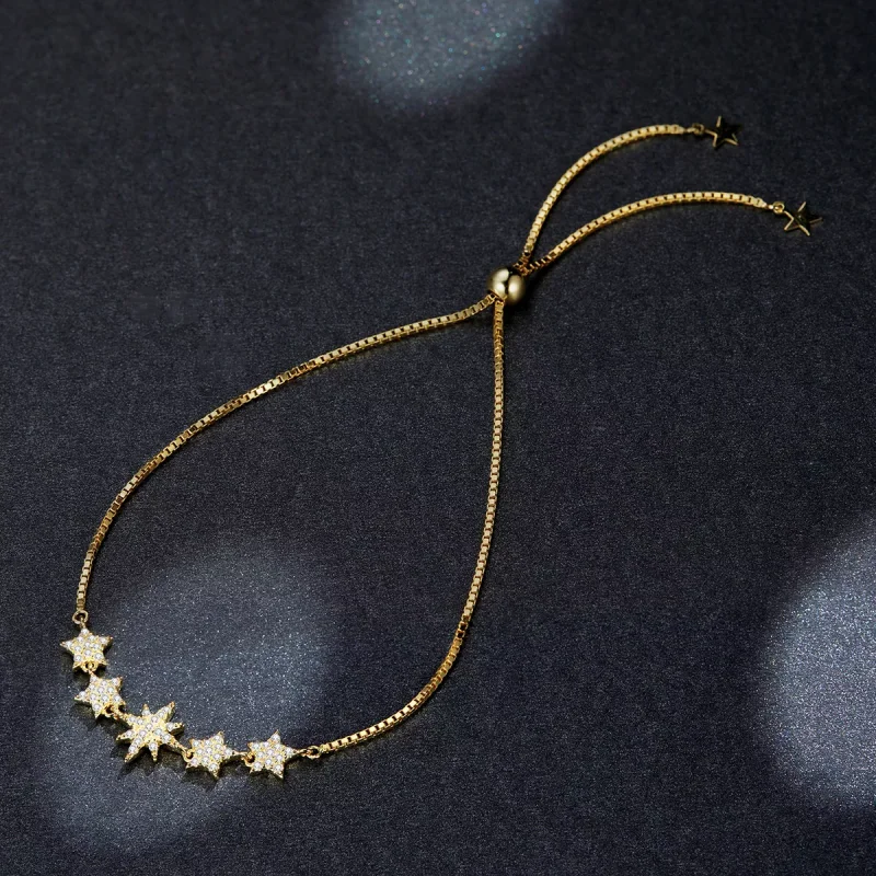 (immagine per) Bracciale tipo Pandora Stellato - BSB067 - Visualizza 5